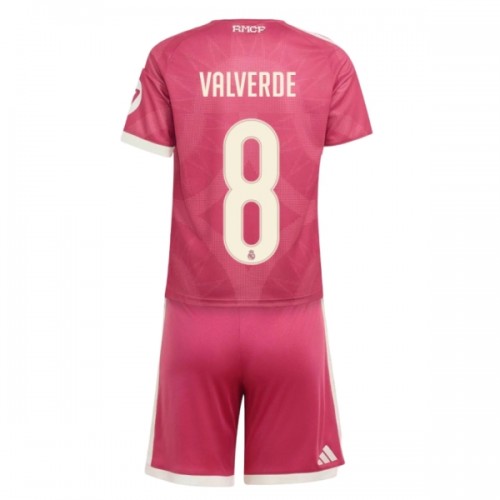 Ensemble Maillot Real Madrid Valverde 8 Third 2026-27 Enfant Ensemble Maillot Real Madrid Valverde 8 Third 2026-27 Enfant